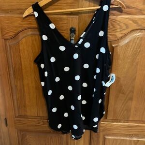 Old Navy NWT Polka Dot Tank